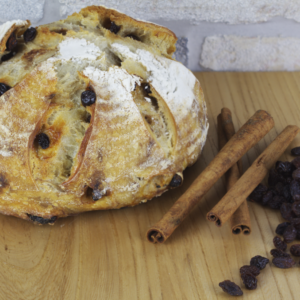 Cinnamon Raisin Sourdough Boule