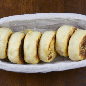 Plain Sourdough English Muffins