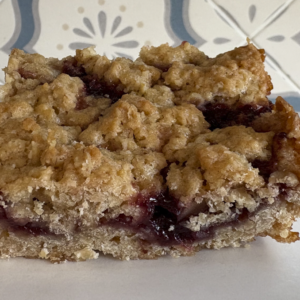 Cherry Vanilla Oatmeal Bar
